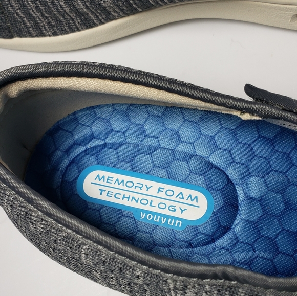 Youyun Diabetic Shoes for Elderly Unisex Women's 9.5 Men's 8.5 Walking Shoe - Picture 9 of 9